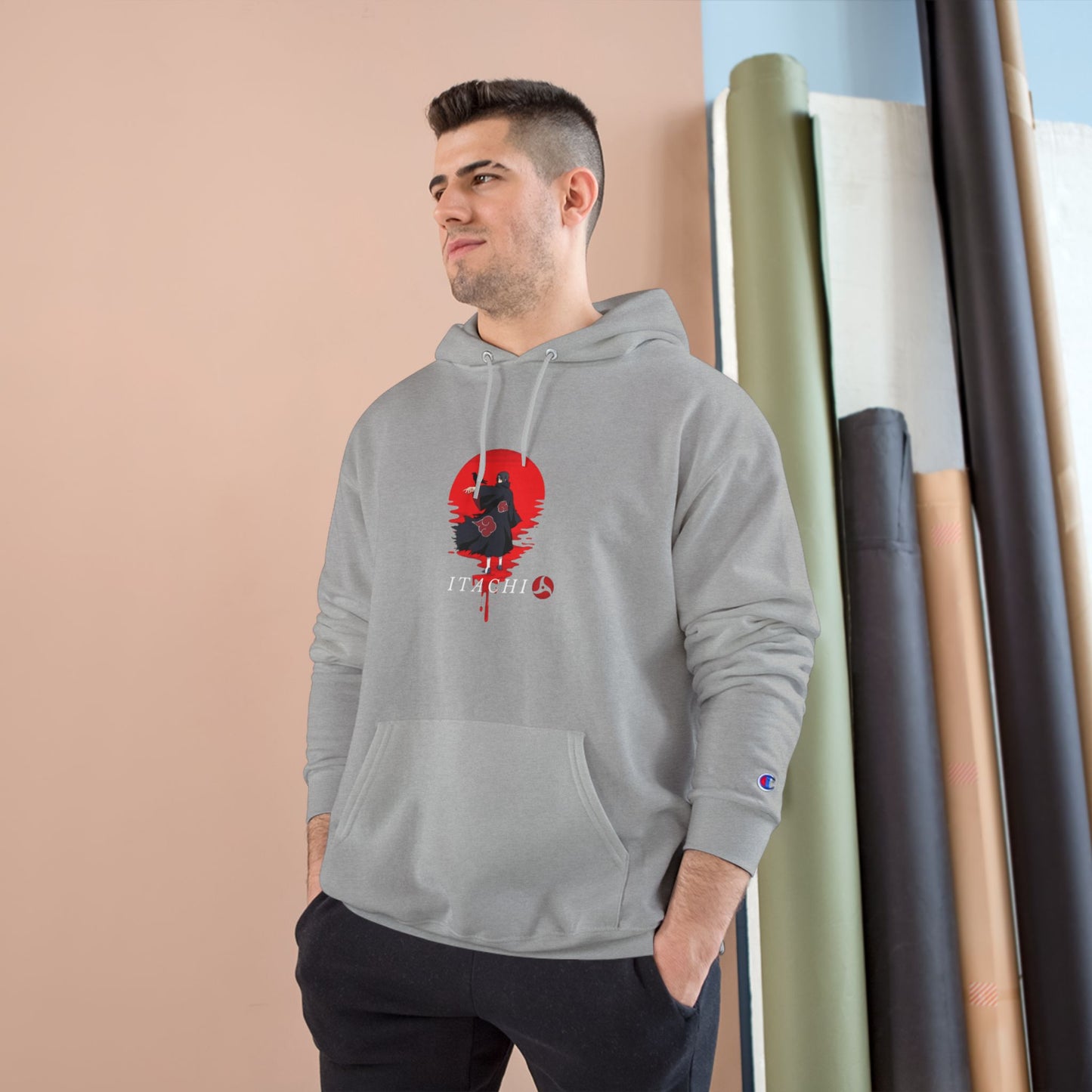 Anime Itachi Hoodie — Naruto Uchiha Itachi Graphic Champion Hoodie