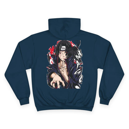 Anime Itachi Hoodie — Naruto Uchiha Itachi Graphic Champion Hoodie