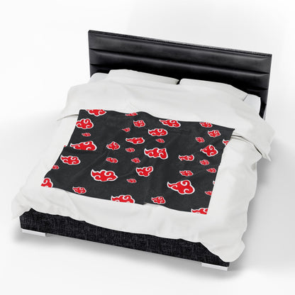 Akatsuki Cloud Velveteen Plush Blanket — Anime-Inspired Cozy Throw