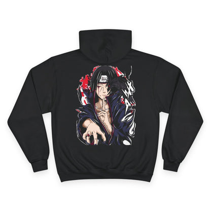 Anime Itachi Hoodie — Naruto Uchiha Itachi Graphic Champion Hoodie