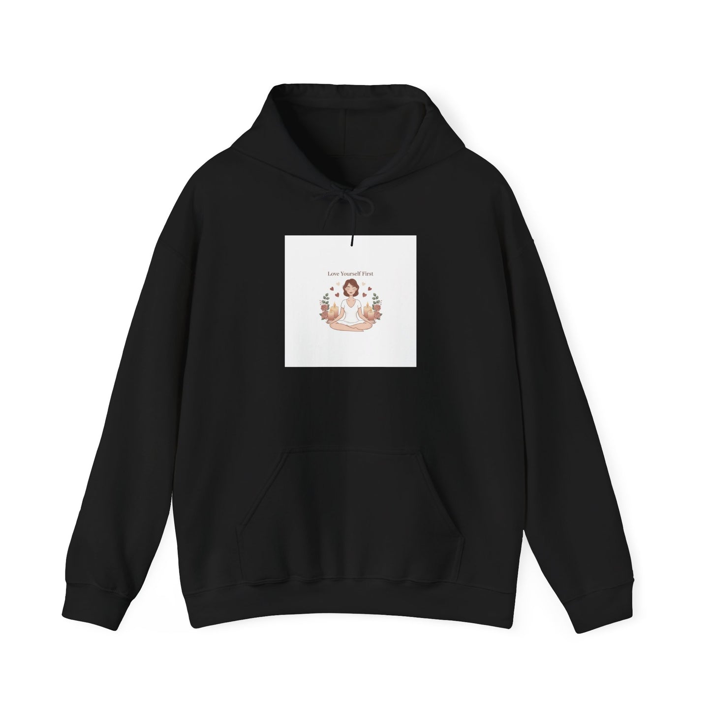 Self Love Reminder Hoodie | Self‑Care Valentine sweatshirt, mindful solo celebration