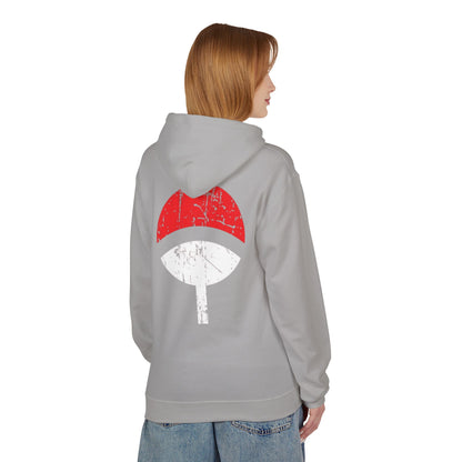 Anime Sharingan Eyes Hoodie — Uchiha-Inspired Red & Purple Eye Graphic Pullover