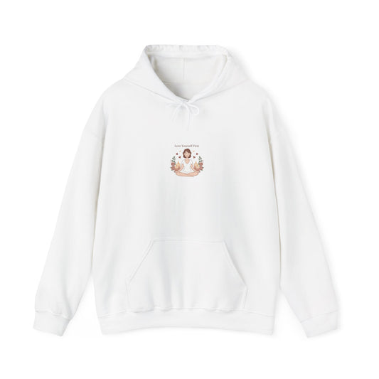 Self Love Reminder Hoodie | Self‑Care Valentine sweatshirt, mindful solo celebration