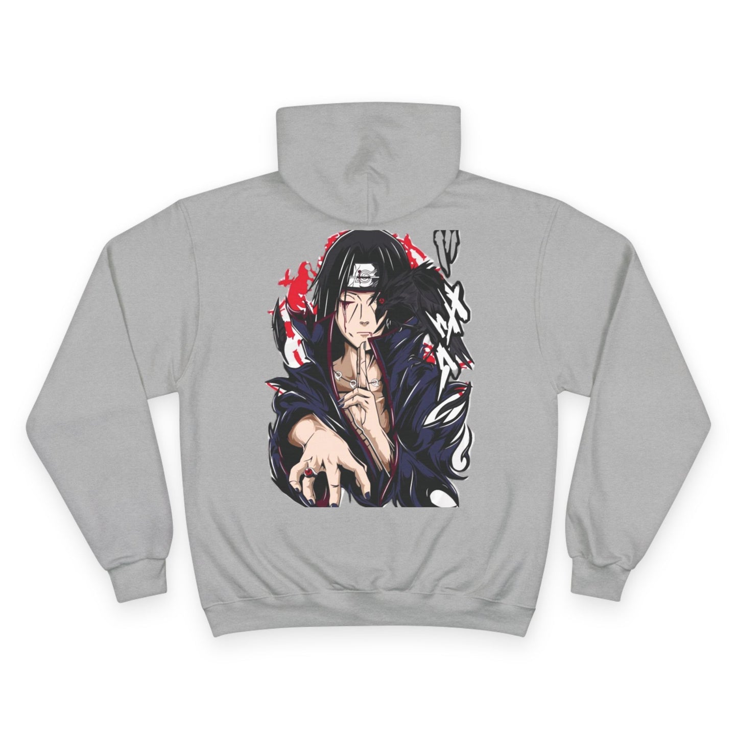 Anime Itachi Hoodie — Naruto Uchiha Itachi Graphic Champion Hoodie