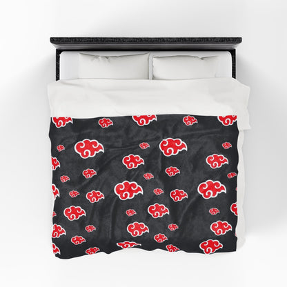 Akatsuki Cloud Velveteen Plush Blanket — Anime-Inspired Cozy Throw