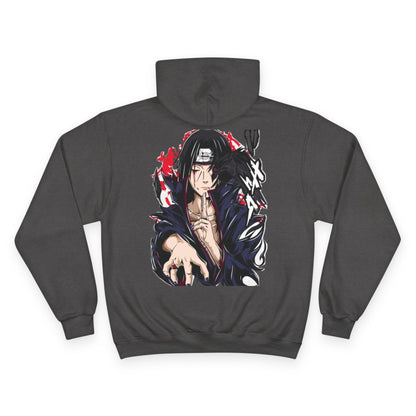 Anime Itachi Hoodie — Naruto Uchiha Itachi Graphic Champion Hoodie