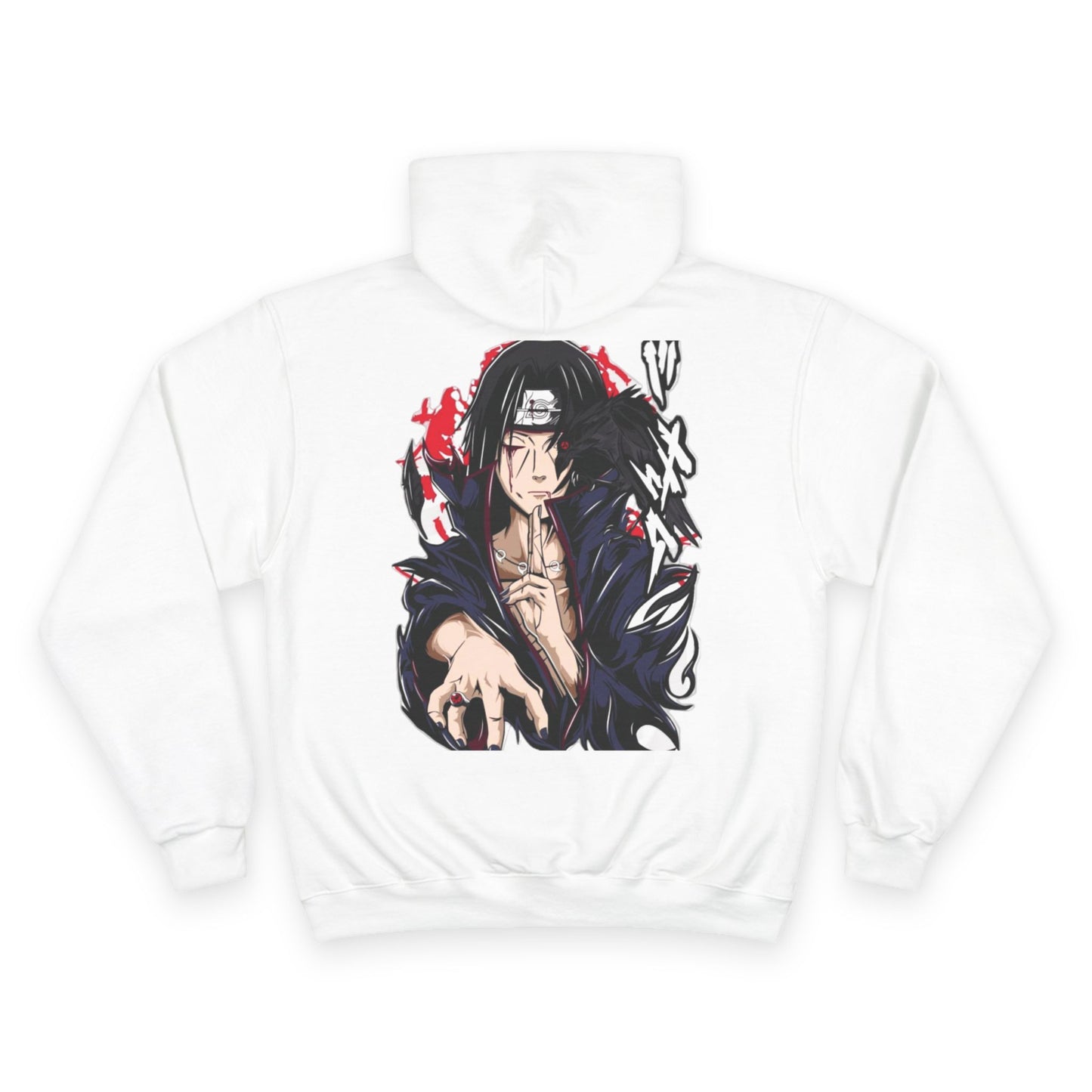 Anime Itachi Hoodie — Naruto Uchiha Itachi Graphic Champion Hoodie