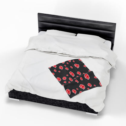 Akatsuki Cloud Velveteen Plush Blanket — Anime-Inspired Cozy Throw