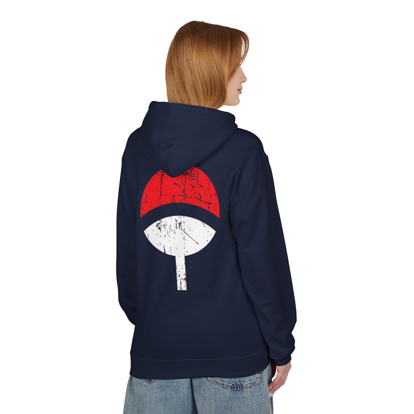 Anime Sharingan Eyes Hoodie — Uchiha-Inspired Red & Purple Eye Graphic Pullover