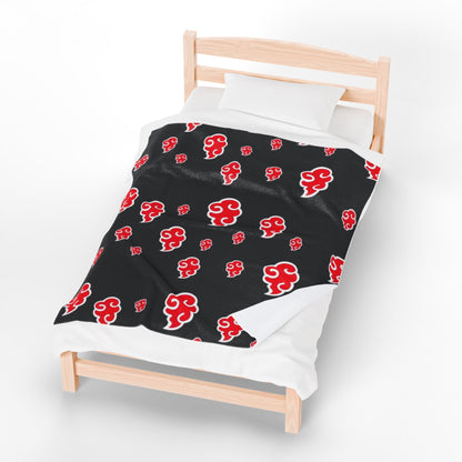 Akatsuki Cloud Velveteen Plush Blanket — Anime-Inspired Cozy Throw