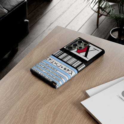 Barcode ID Phone Case – Retro Tech Minimalist Protective Cover