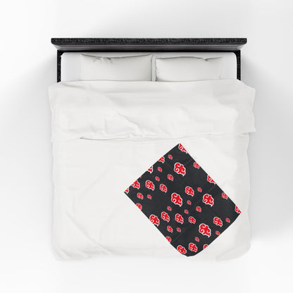 Akatsuki Cloud Velveteen Plush Blanket — Anime-Inspired Cozy Throw