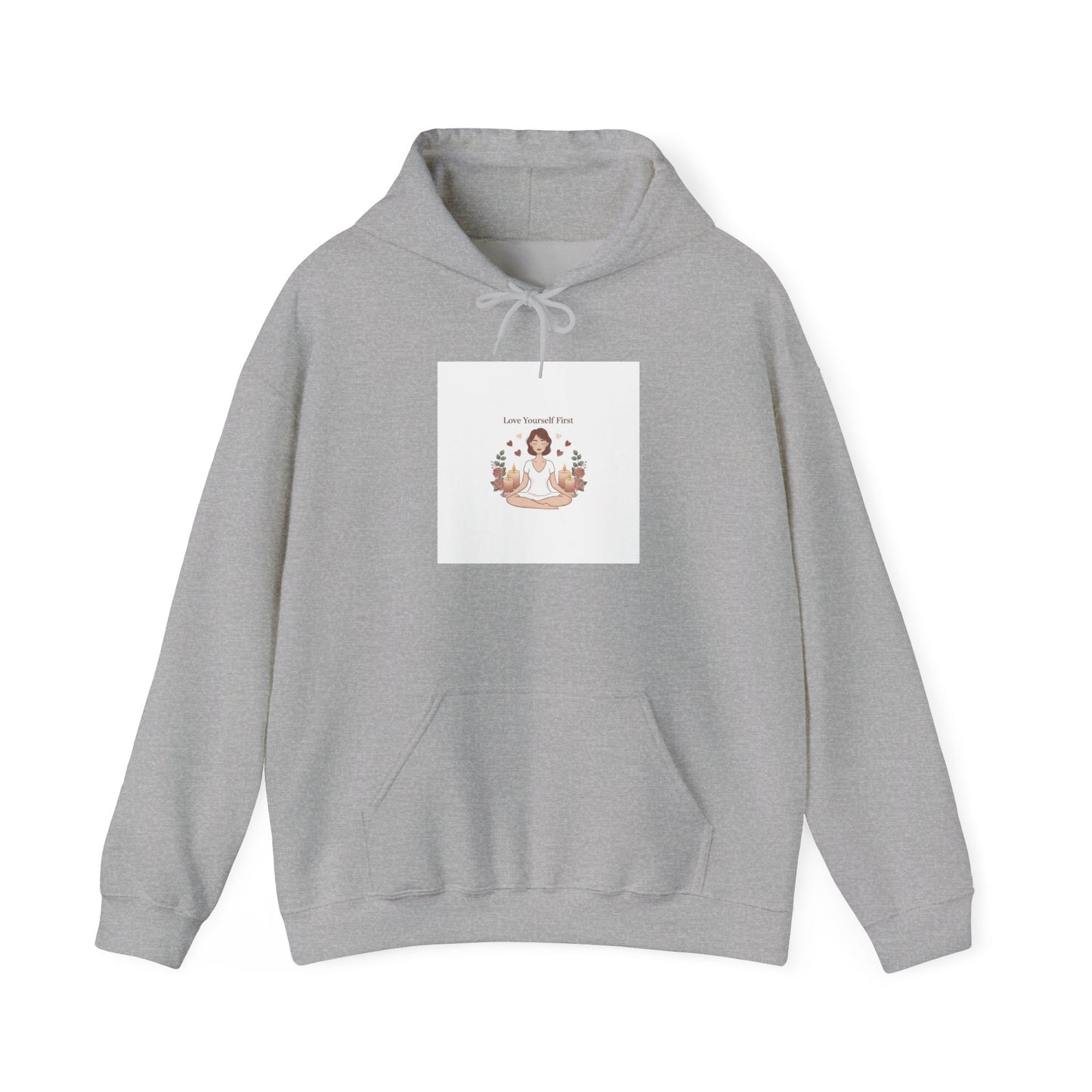 Self Love Reminder Hoodie | Self‑Care Valentine sweatshirt, mindful solo celebration