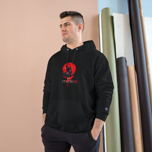Anime Itachi Hoodie — Naruto Uchiha Itachi Graphic Champion Hoodie