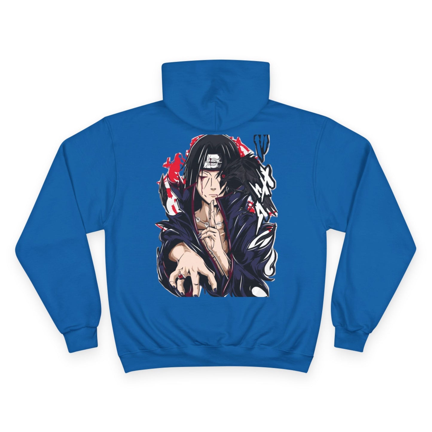 Anime Itachi Hoodie — Naruto Uchiha Itachi Graphic Champion Hoodie